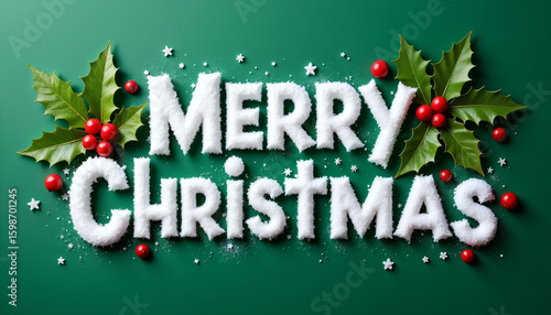 Christmas greeting with 