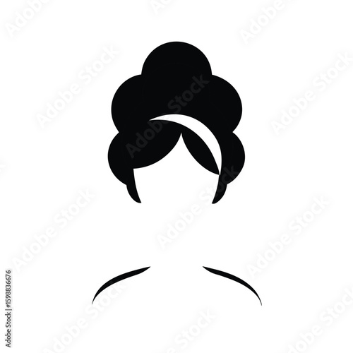 Elegant updo hairstyle for formal occasions and events