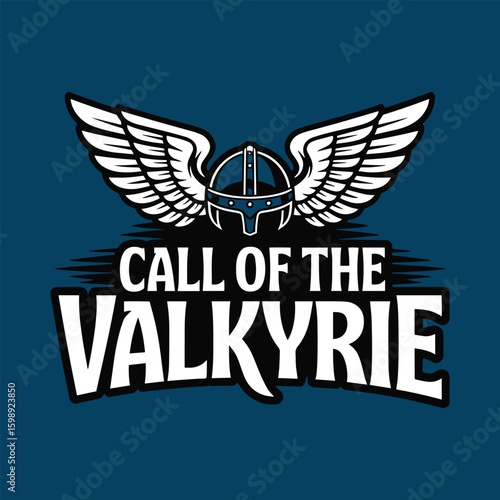 Call of the Valkyrie Norse Mythology T Shirt Design