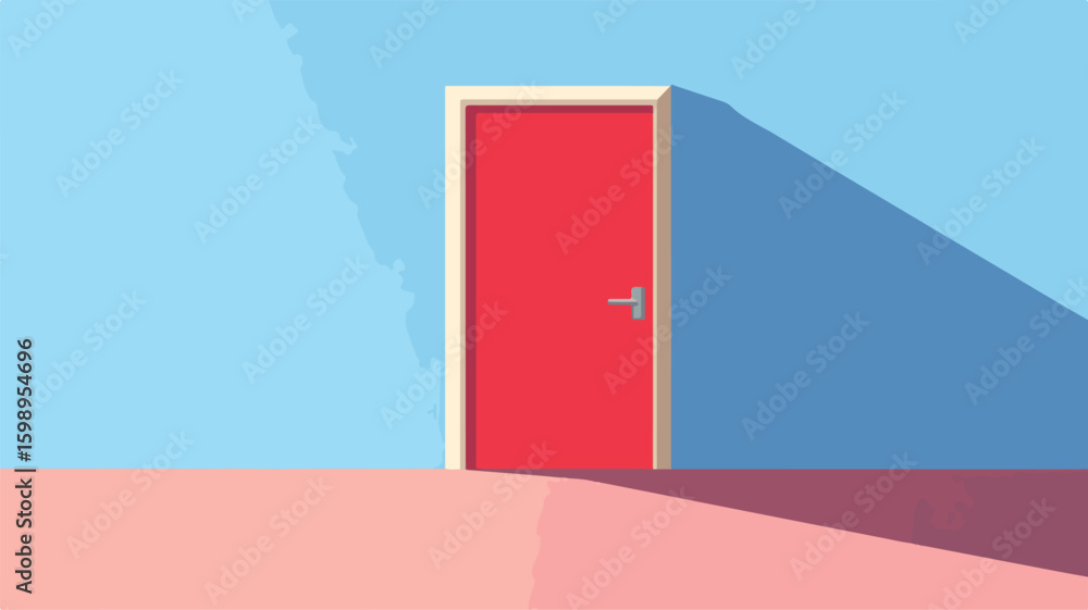 Exit Door Vector with Free Space for Text Wallpaper Exit Door Vector with Free Space for Text Wallpaper