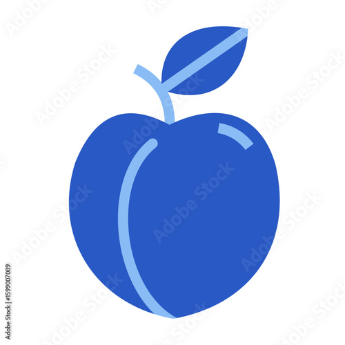 apricot fruit icon