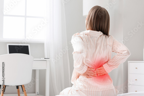 Young woman suffering from ...