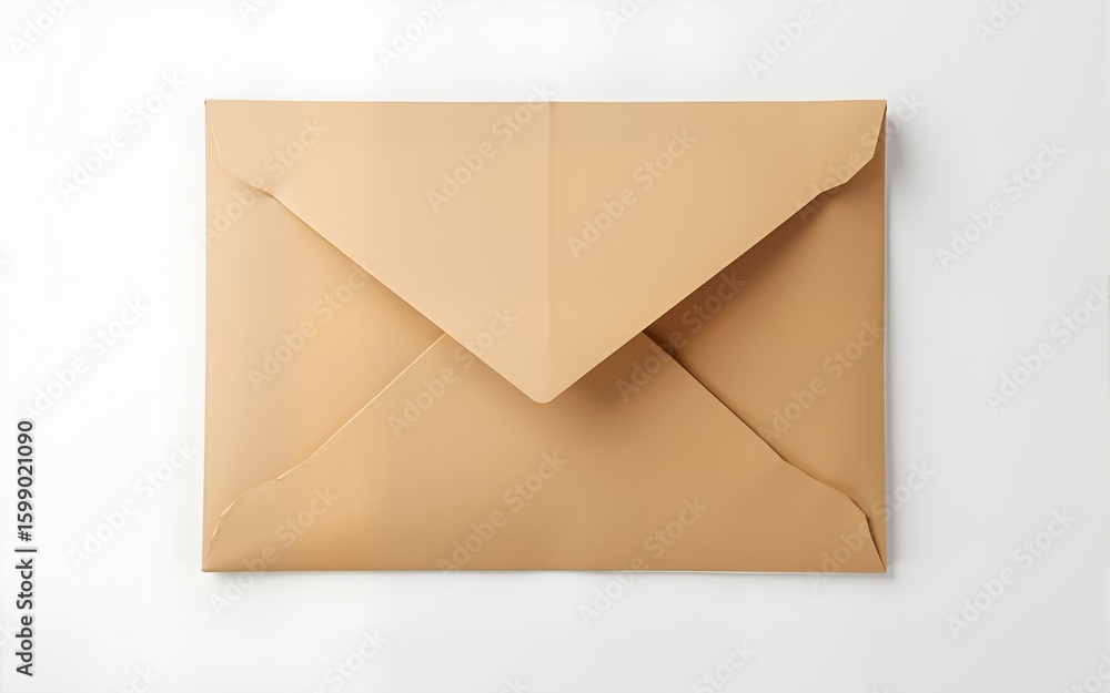 Kraft Envelope with Flat Lay, and Mockup. High quality Kraft Envelope with Flat Lay, and Mockup. High quality
