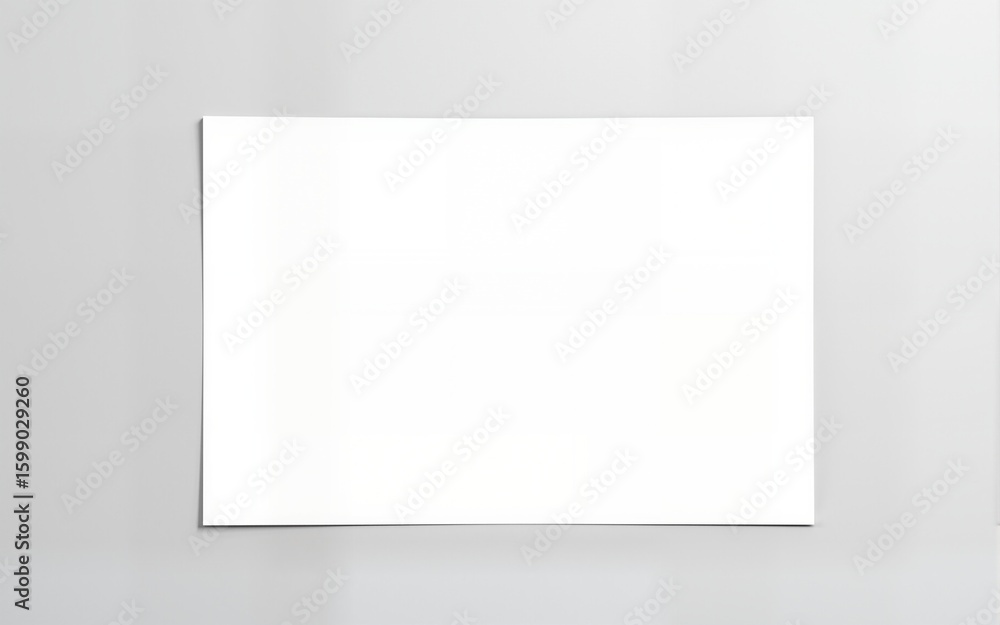 Blank rectangular white card on a neutral background. High quality Blank rectangular white card on a neutral background. High quality