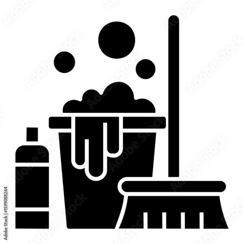 cleaning Solid icon