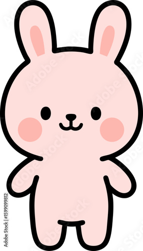 토끼 캐릭터 아이콘