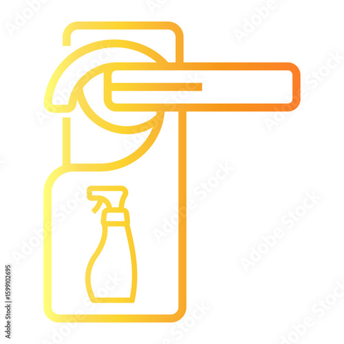 cleaning Line Gradient Icon