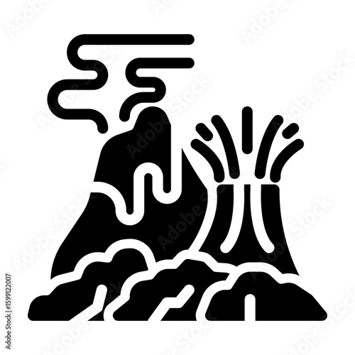 volcano Solid icon