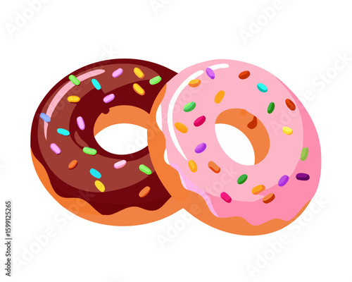 donut with sprinkles