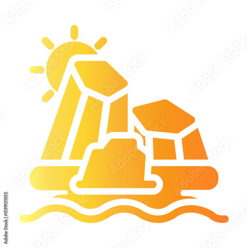 glacier Gradient icon