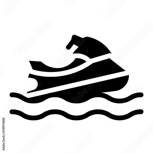 jetski Solid icon