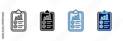 Growth Plan Icon Set Multiple Style Collection