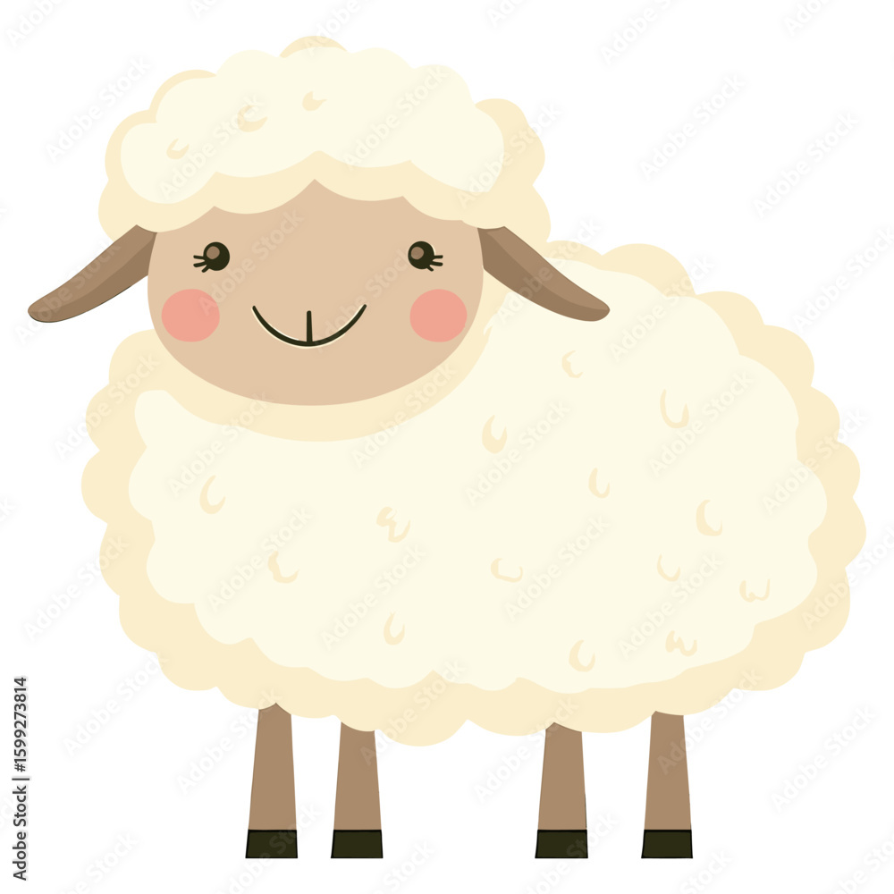 Sheep illustration animal art vector Sheep illustration animal art vector