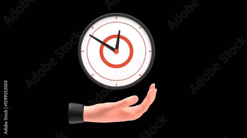 Wallpaper Mural 3D Animation of Timeline | Alpha Channel Torontodigital.ca