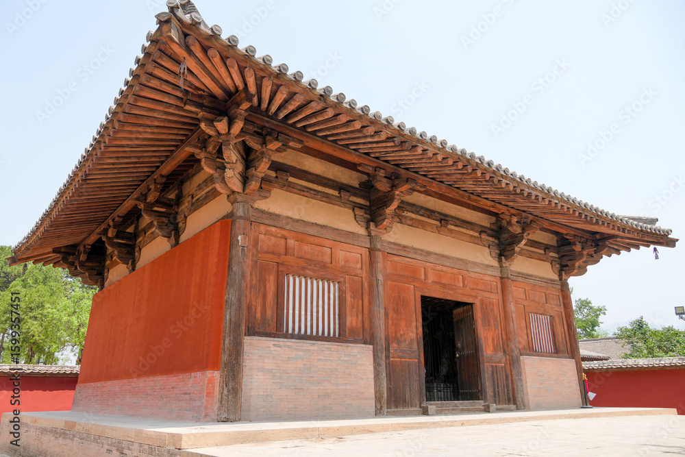 Nanchan Temple, Wutai County, Xinzhou, Shanxi, China Nanchan Temple, Wutai County, Xinzhou, Shanxi, China