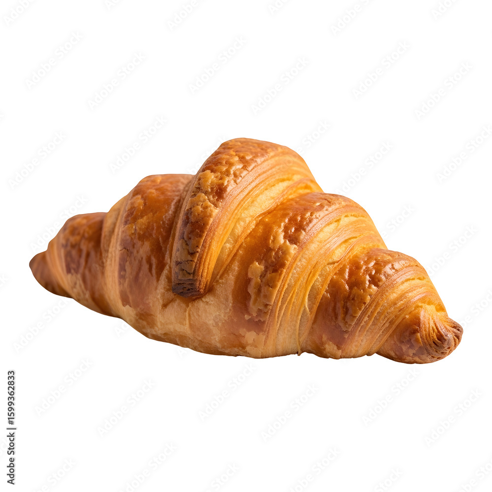 Golden Croissant Freshly Baked Pastry Delight. Golden Croissant Freshly Baked Pastry Delight.