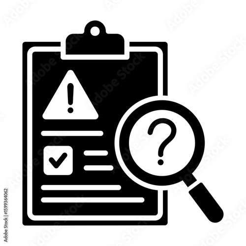 Incident Evaluation Icon.