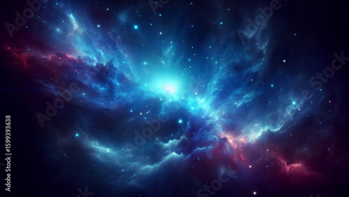 Cosmic Dreamscape: An abstract depiction of the celestial realm, swirling with vibrant nebulas and a mesmerizing array of starlight.