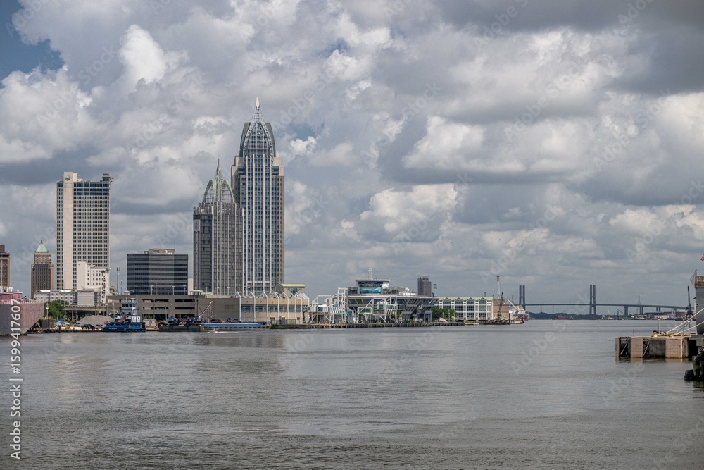 Naklejka premium mobile, alabama