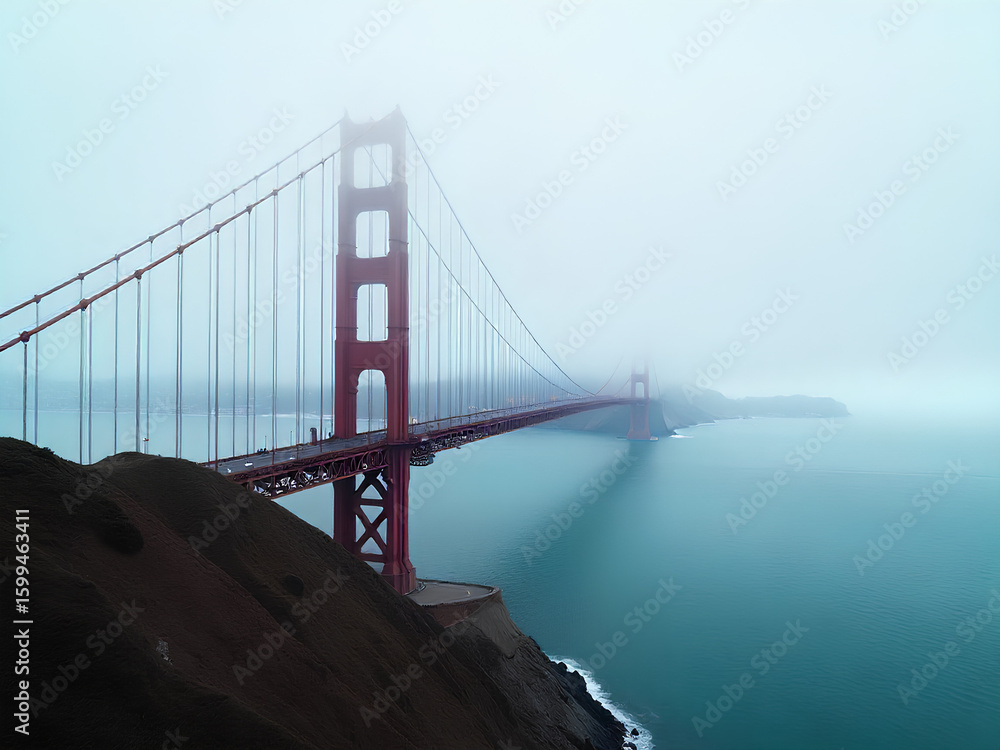 Fototapeta premium golden gate bridge
