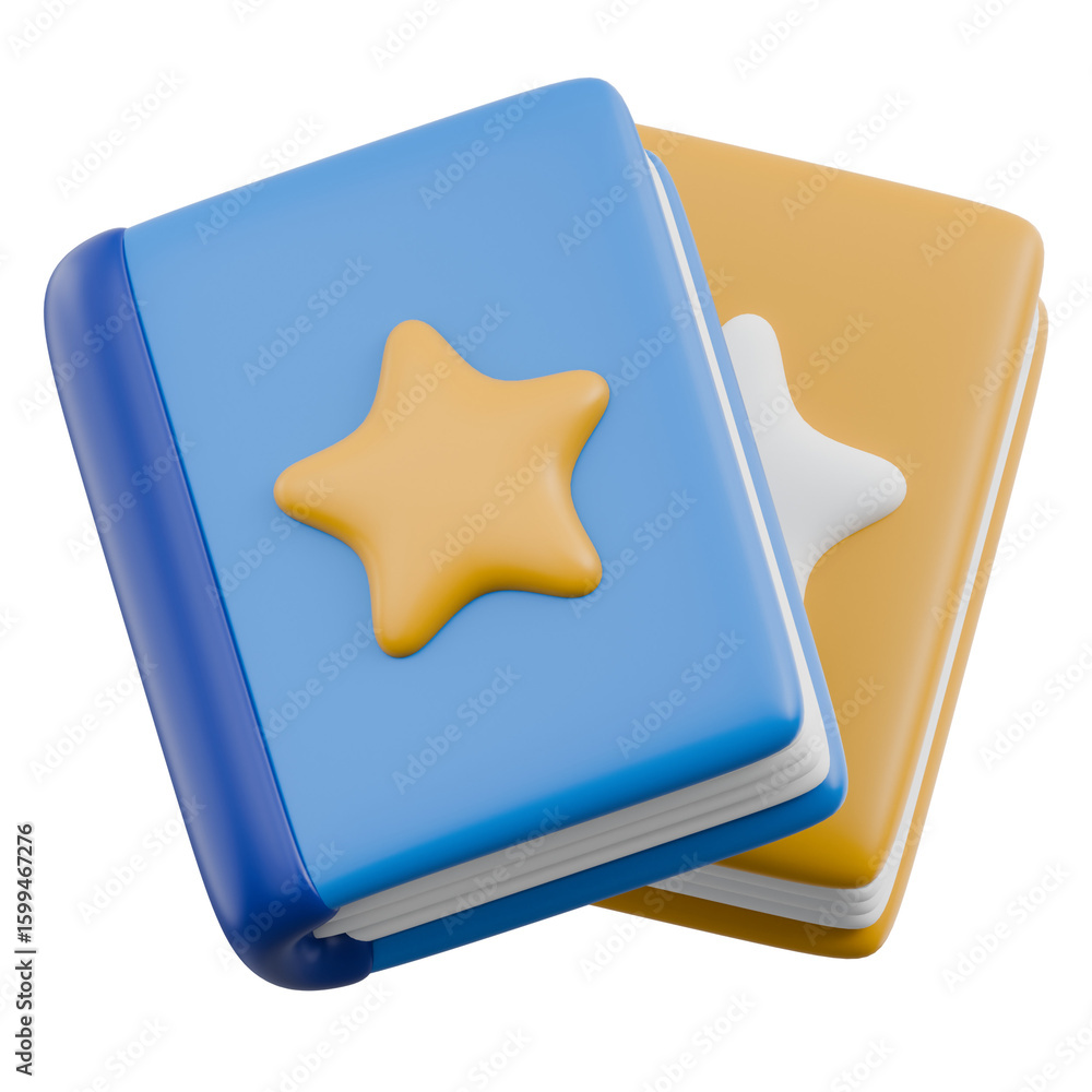 Naklejka premium Cute 3D Baby Elements and Toys Icon Newborn Essentials and Kids Play Object Gear Illustration Toddler Nursery Ornament Decoration Book