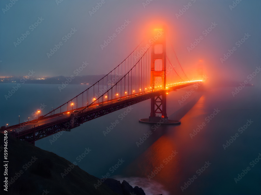 Fototapeta premium golden gate bridge
