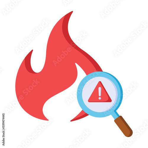 Risk Identification Icon.