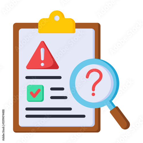 Incident Evaluation Icon.