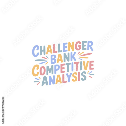 Challenger Bank Competitive Analysis Sticker
