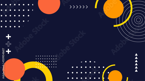 Dark blue abstract geometric design suitable for backgrounds, web design, or print projects needing a modern, edgy aesthetic. Versatile and stylish.