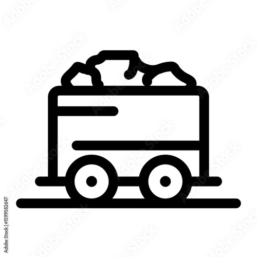minecart Line Icon