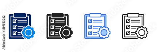 Project  Icon Set Different Style Collection 