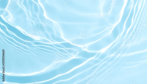 Light blue water surface with gentle ripples