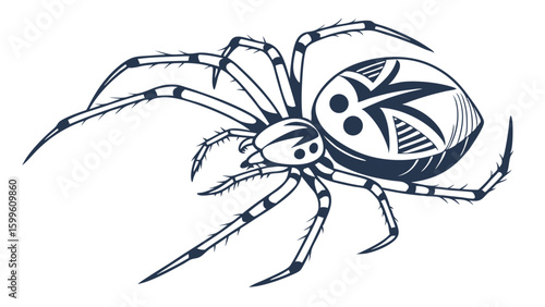 spider on a web