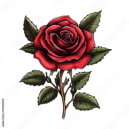a beautiful rose flower