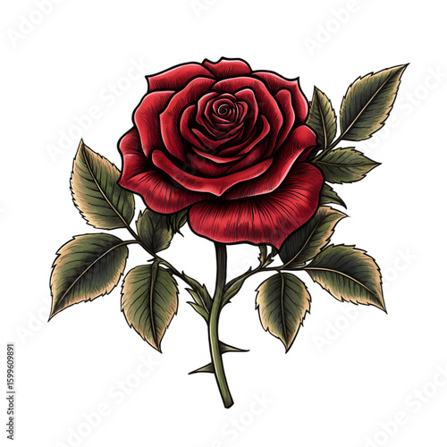 a beautiful rose flower