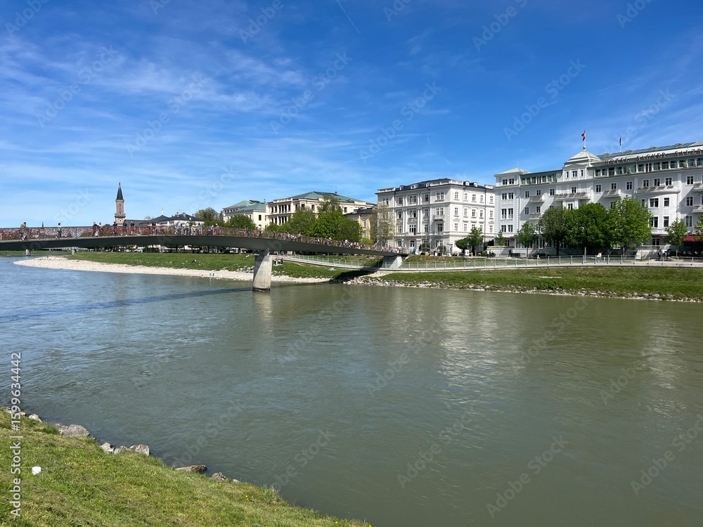landscape in Salzburg, Austria landscape in Salzburg, Austria