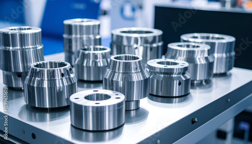 Precision Metal Parts on Display.