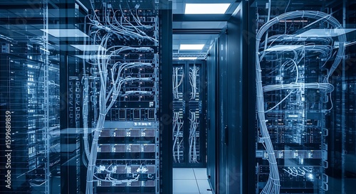 Deep Data Center View with High-Performance Computing Infrastructure