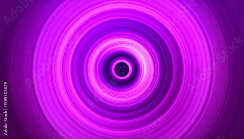 Vibrant concentric purple rings violet magenta