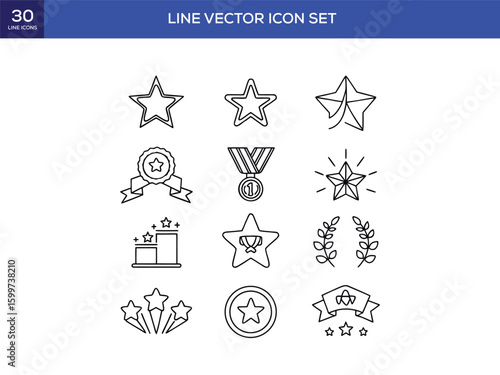 Thin line vector icon set. 30 icons. Pixel perfect. The set consists of icons such as Web Design, Code Writing, Web Page, Text Writing, Coding, Web Page Error, Creativity, Repairing, Color Swatch, 