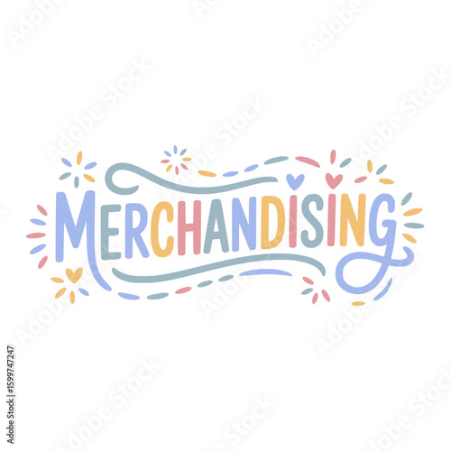 Merchandising Design Vector Art Graphic
