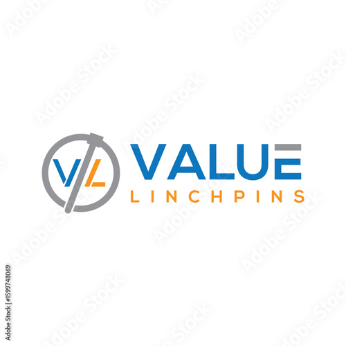 Value Linchpins Logo – Strategic branding for consulting firms and business advisors. Professional designs that reflect reliability, critical solutions, and organizational strength.

