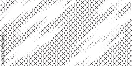 Mesh texture for fishing nets. Grunge pattern for sportswear or soccer goal, volleyball net, basketball hoop, hockey. Mesh background. vector illustration