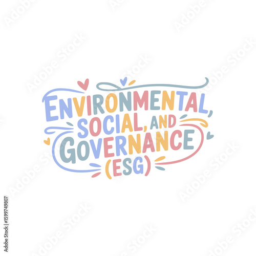 ESG Principles Environmental Social Governance.