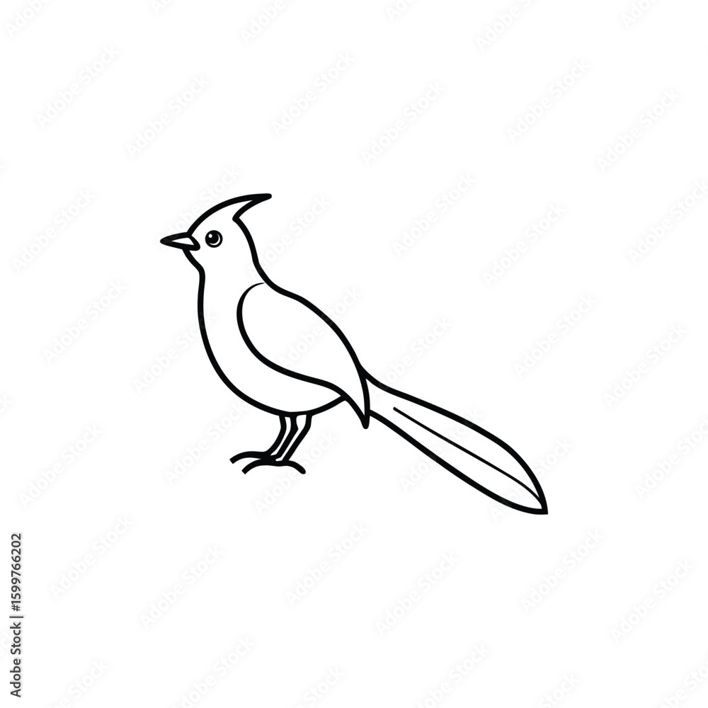 Obraz premium A renji Line art vector illustration.