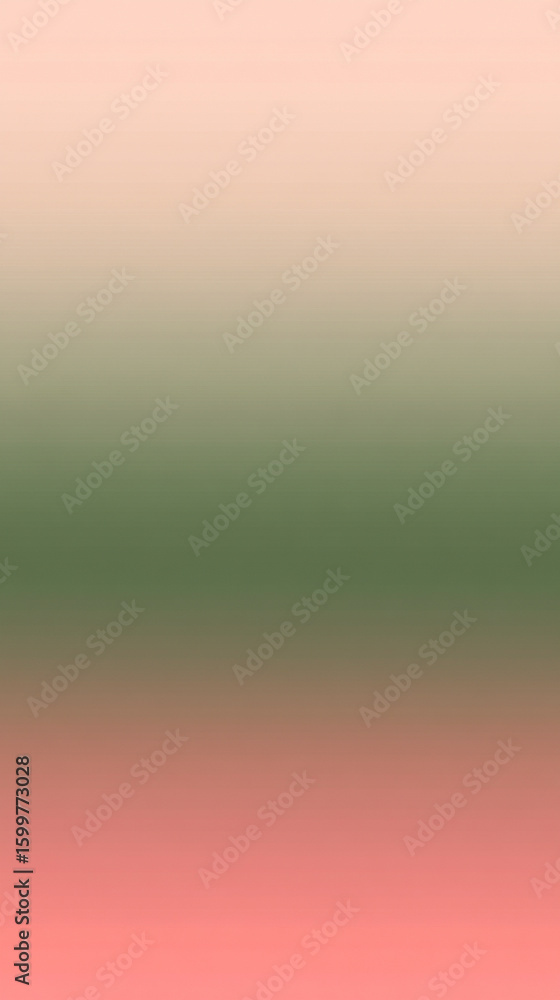 Naklejka premium Elegant gradient background blending muted olive green and soft dusty rose tones with a smooth transition, offering a warm, natural, and sophisticated backdrop for modern and minimalist designs.