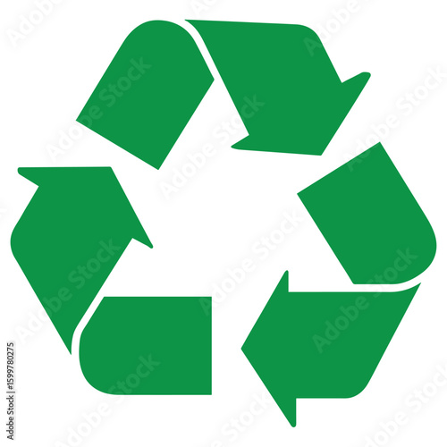 green recycle symbol