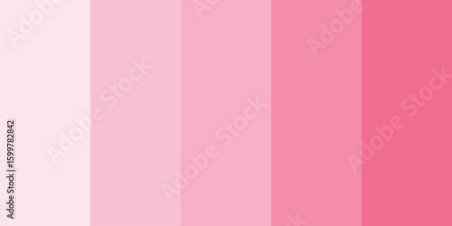 Soft Pink Gradient Vertical Stripes Seamless Vector Background. Minimal Pastel Modern Art