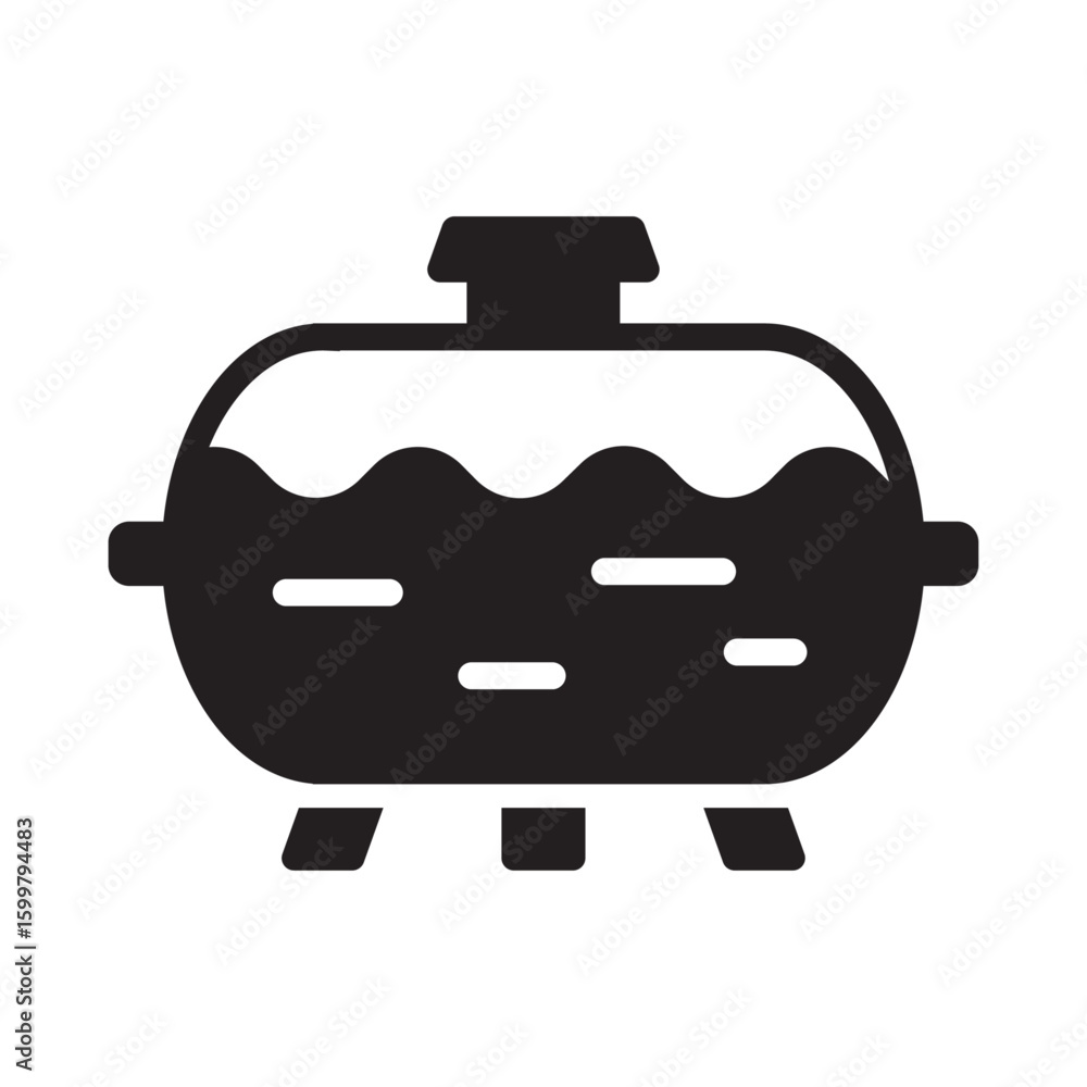Obraz premium septic tank icon 
